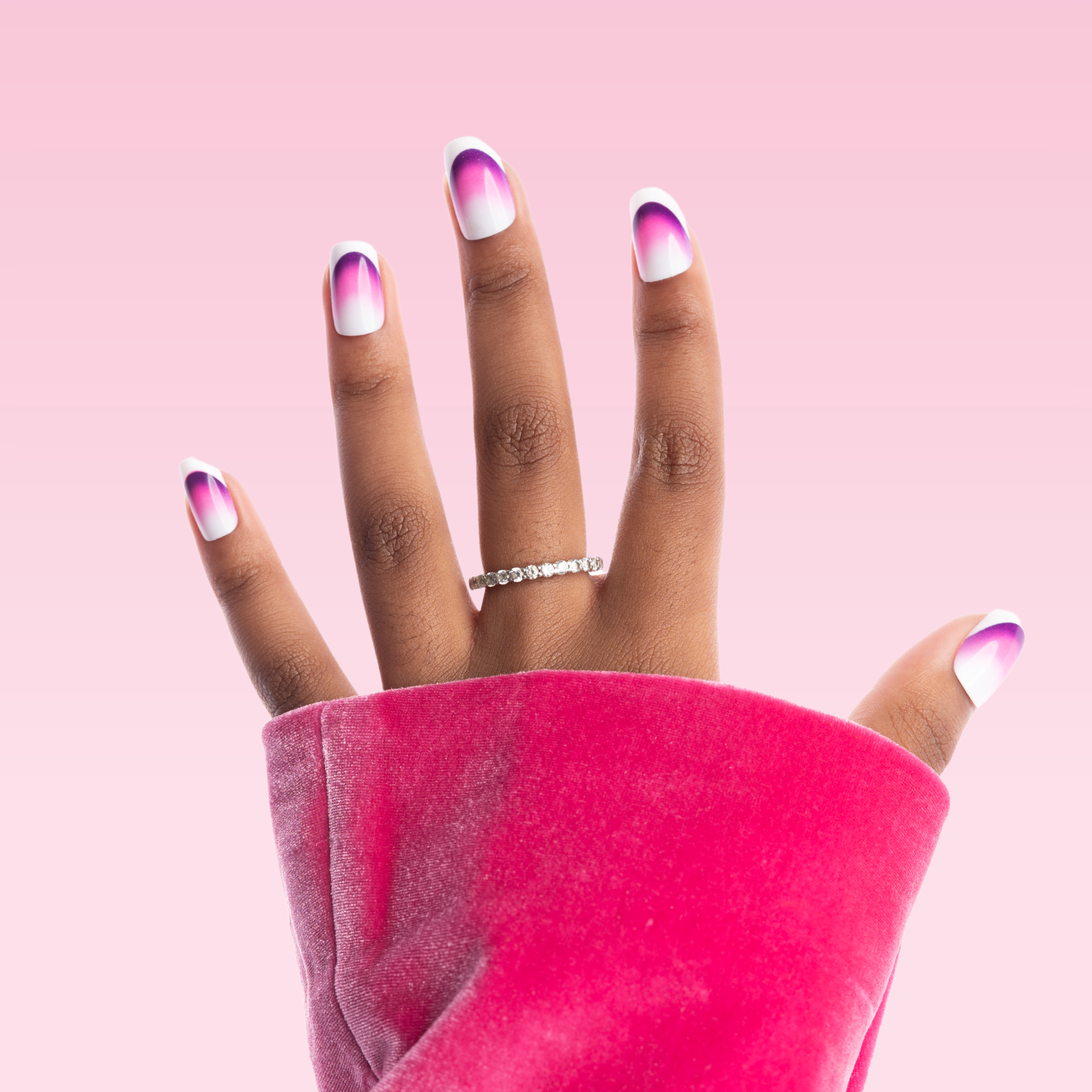 Highlighter Square Press-On Nails