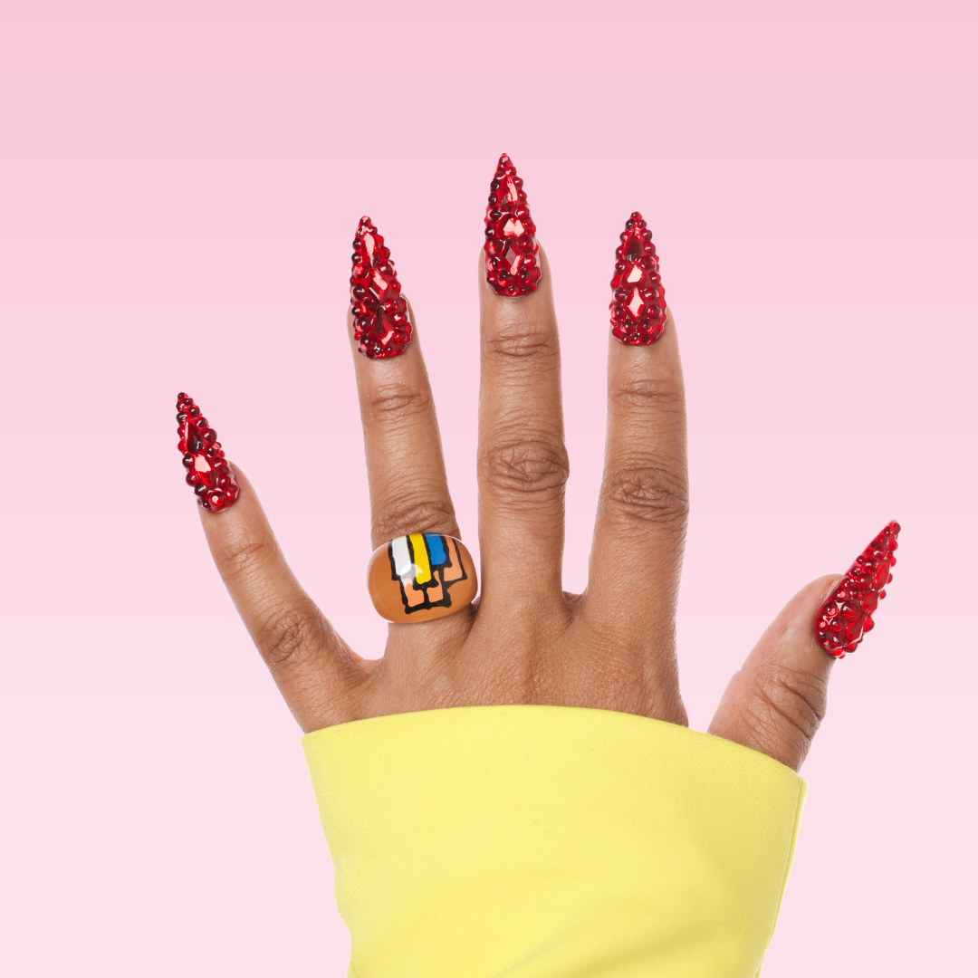 Red Carpet Stiletto Press-On Nails