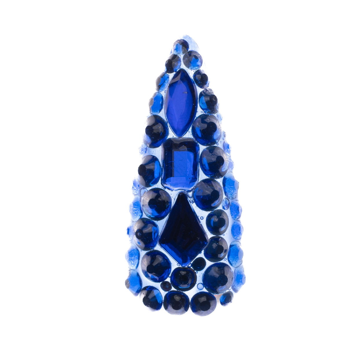 Nipsey Blue Stiletto Press-On Nails