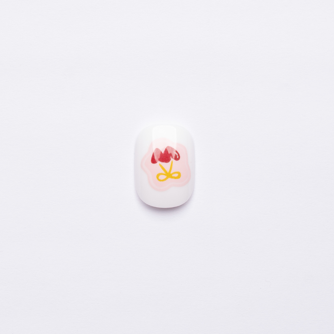 Cherry Kids Press-On Nails