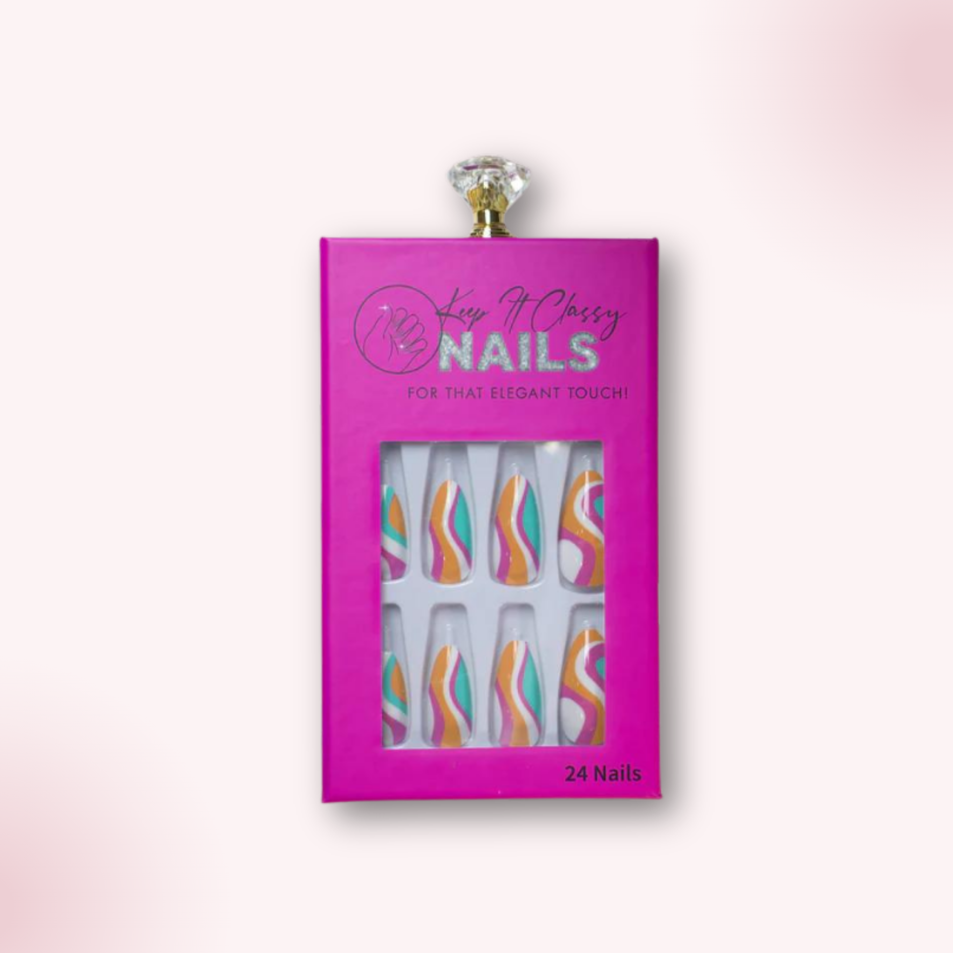 Groovy Girl Stiletto Press-On Nails