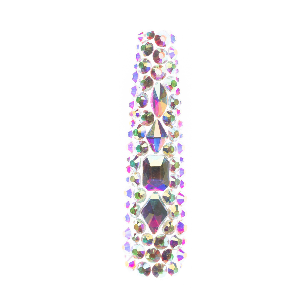 Icy Queen Coffin Extra Long Press-On Nails