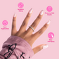 Can I Call You Rose Round Press-On Nails