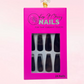 Black Matte Press-On Nails