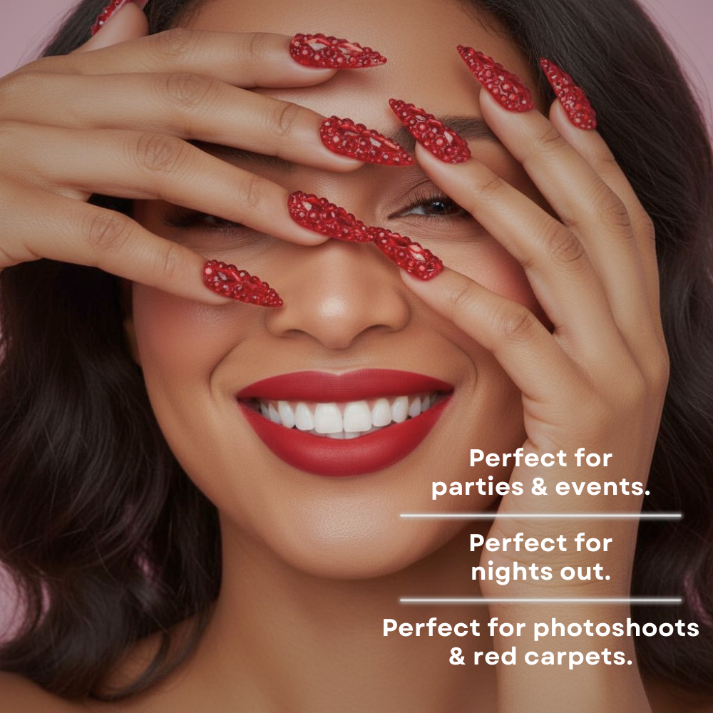 Red Carpet Stiletto Press-On Nails