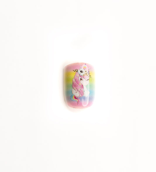 Unicorn Fairy Kids Press-On Nails